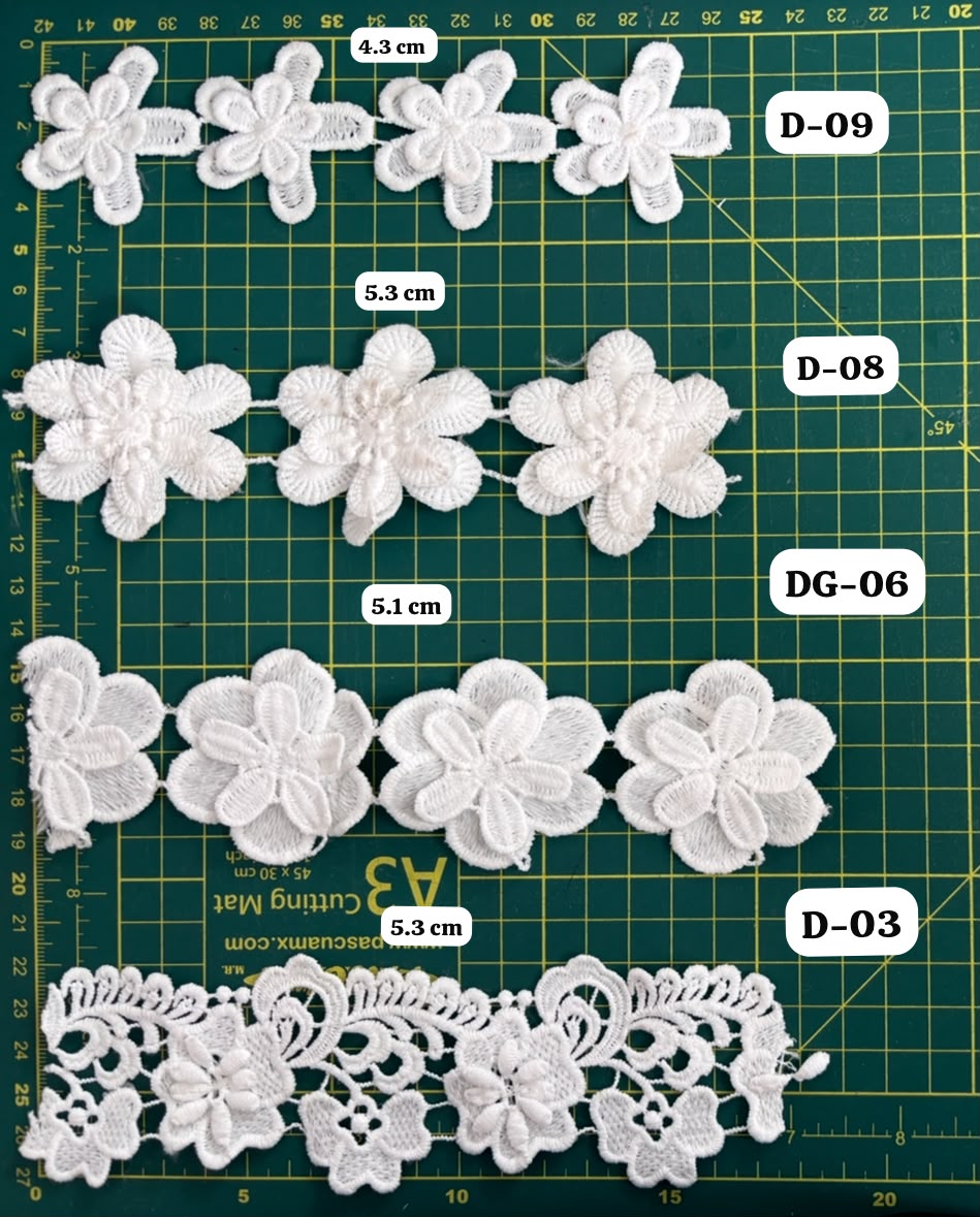 3D Medida 4.3 - 5.3 cm
